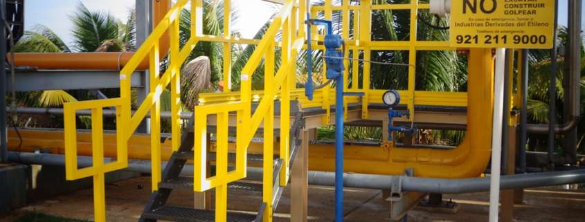 Plataformas Industriales de Fibra de Vidrio Marca Mexican Fibers