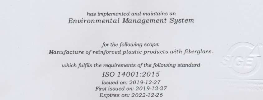 certificado ISO