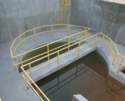 Barandales de fibra de vidrio modulares