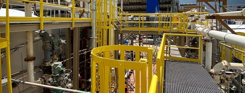 Escaleras Marinas de FRP Mexican Fibers