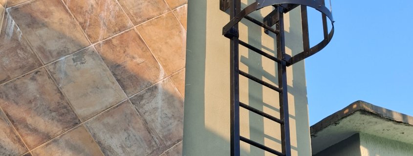 Escalera marina de prfv para zonas costeras