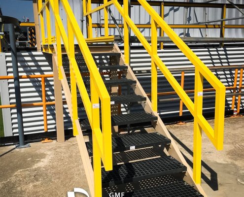 PLATAFORMA DE ACCESO TORRE DE ENFRIAMIENTO